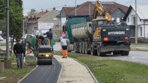Započelo asfaltiranje pješačko biciklističkih staza 29.9.2025